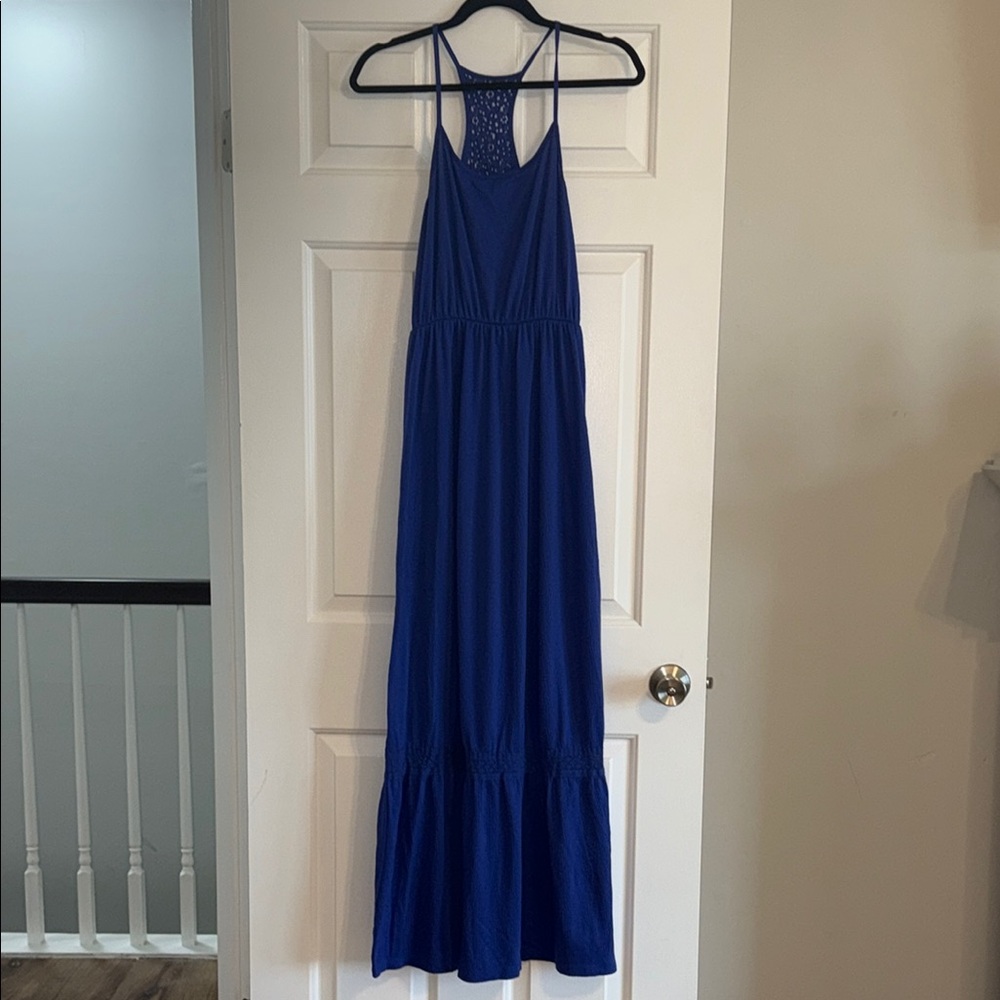 Mossimo Supply Co. Royal Blue Maxi Dress